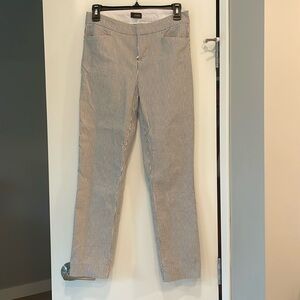 Crosby seersucker pants, size 4, worn once